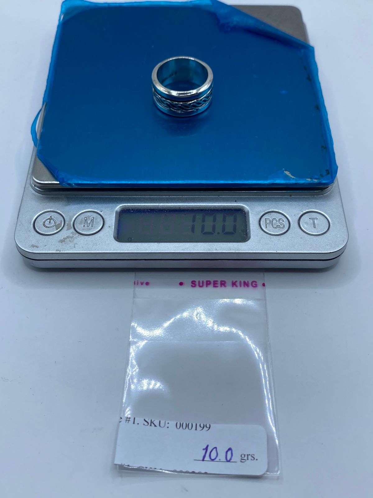 🔗💍 Anillo Giratorio de Plata 925 con Diseño de Cadena Entrelazada