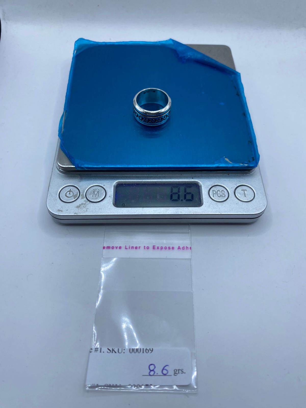 🌊💍 Anillo Giratorio de Plata 925 con Diseño de Olas