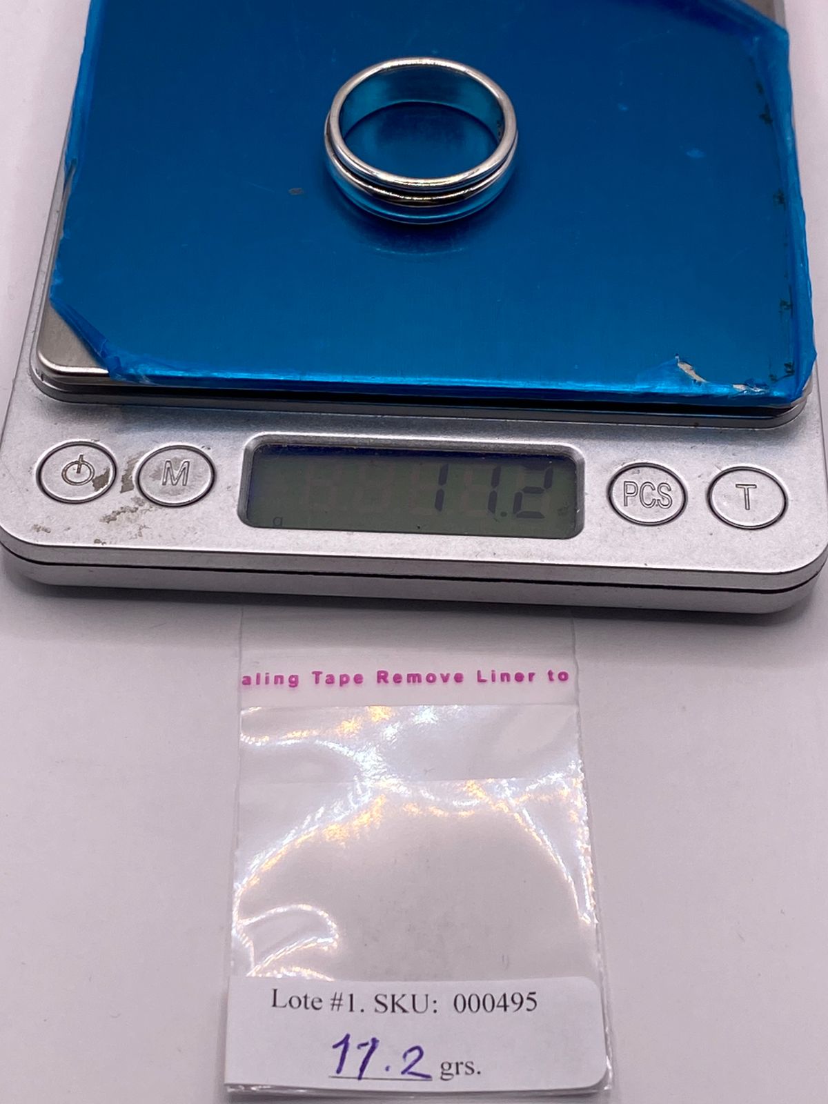 Anillo Spinner Clásico en Plata .925