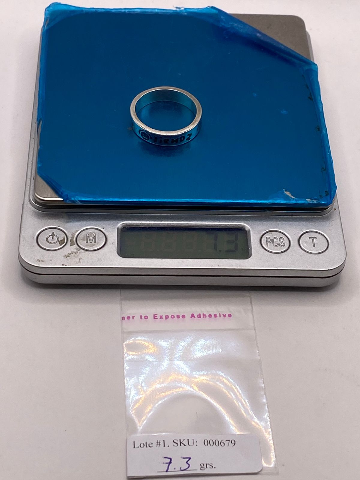 Anillo “Friends” de Plata .925 con Incrustaciones