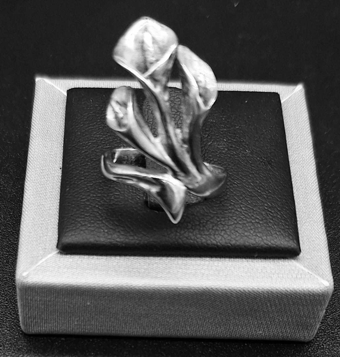 ANILLO ALCATRAZ EN PLATA LEY 925
