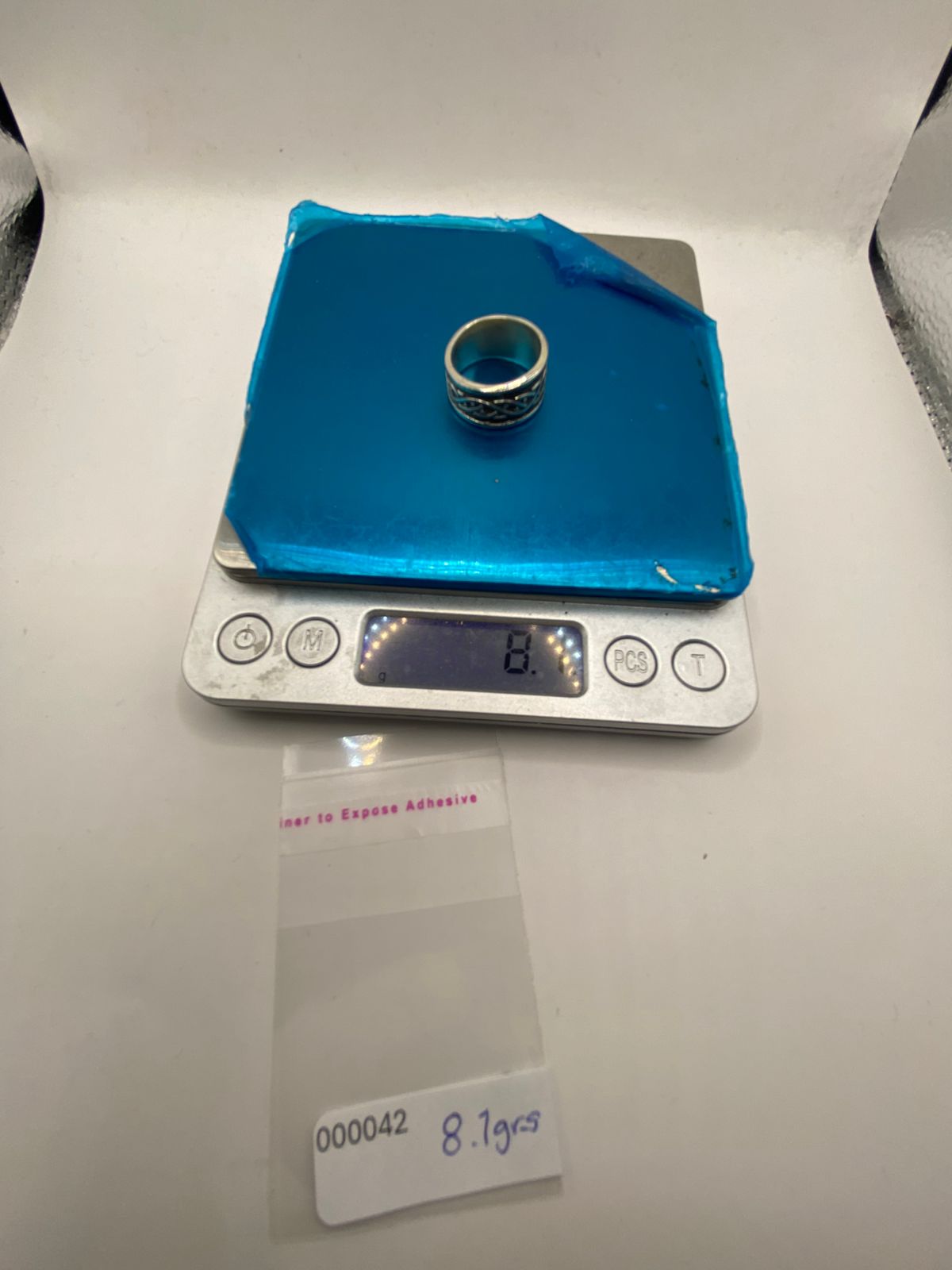 Anillo de Plata 925 Estilo Celta Trenzado