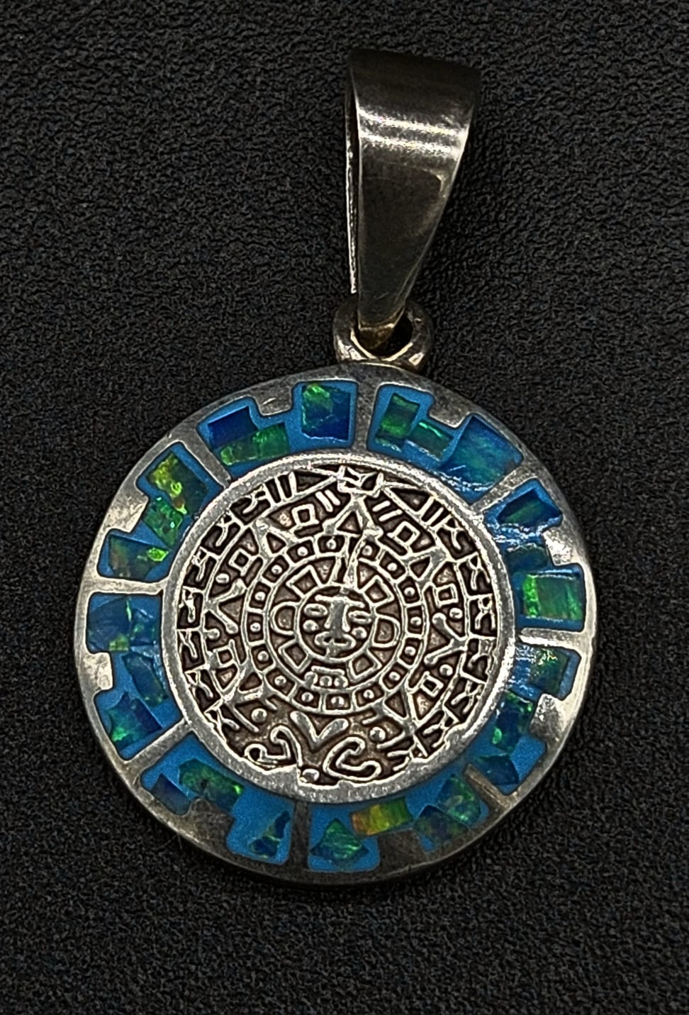 DIJE PLATA LEY925 CALENDARIO AZTECA