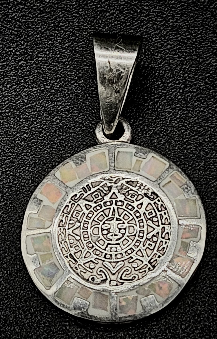 DIJE PLATA LEY 950 CALENDARIO AZTECA