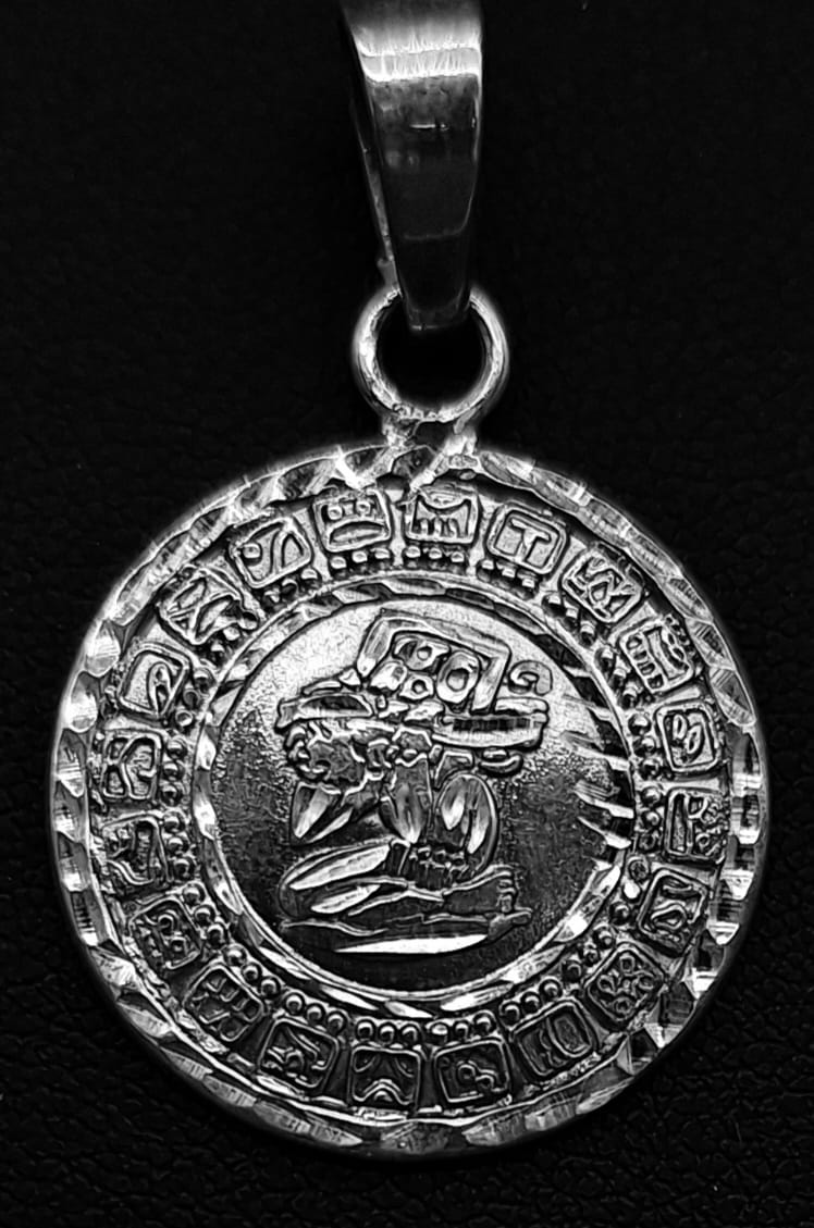 DIJE PLATA LEY 925 CALENDARIO MAYA