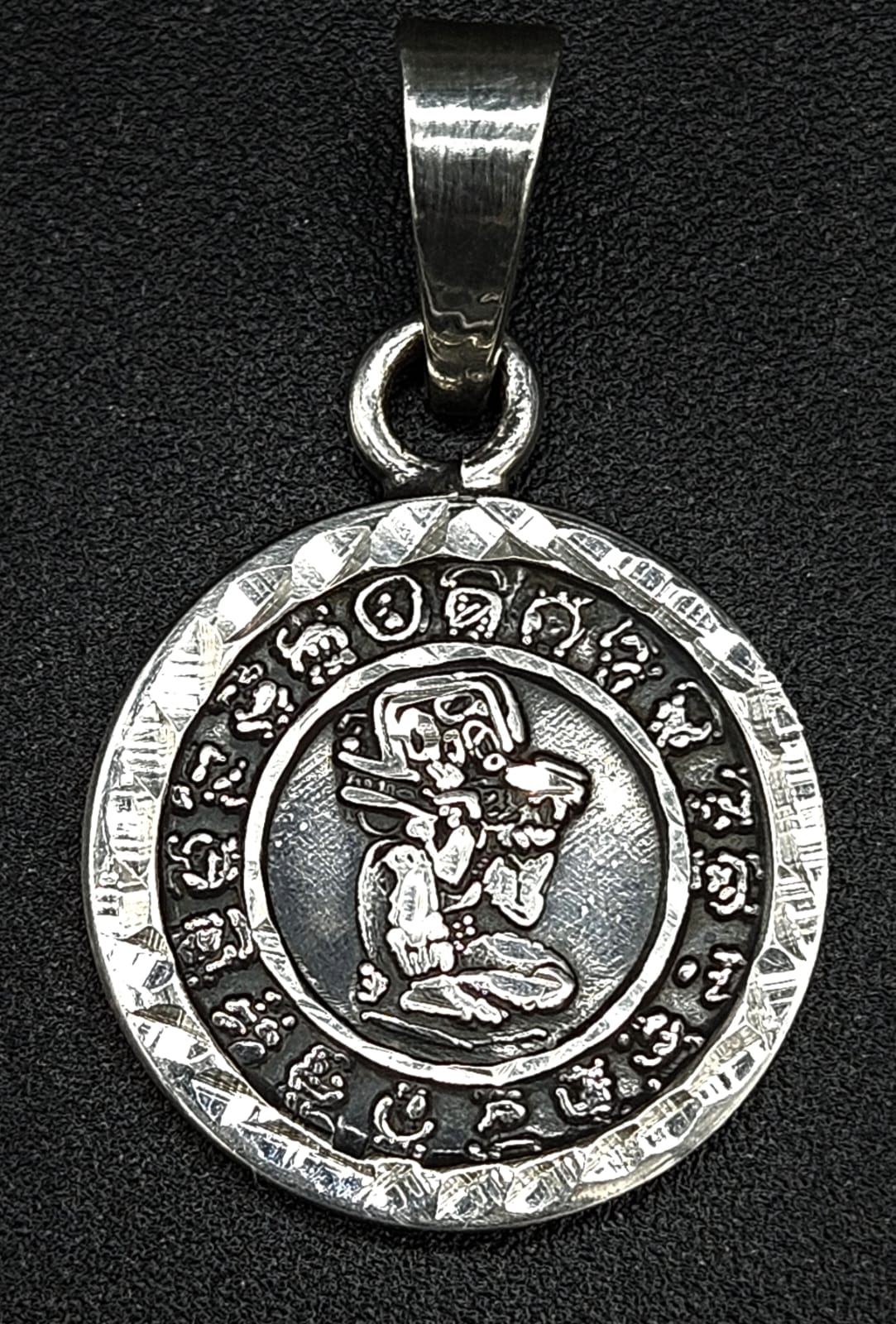 DIJE PLATA LEY 925, CALENDARIO MAYA