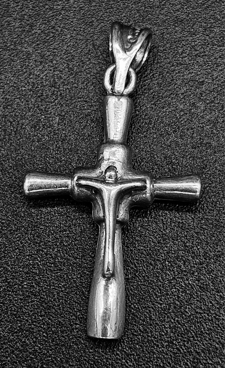 DIJE PLATA LEY 925 , CRUZ