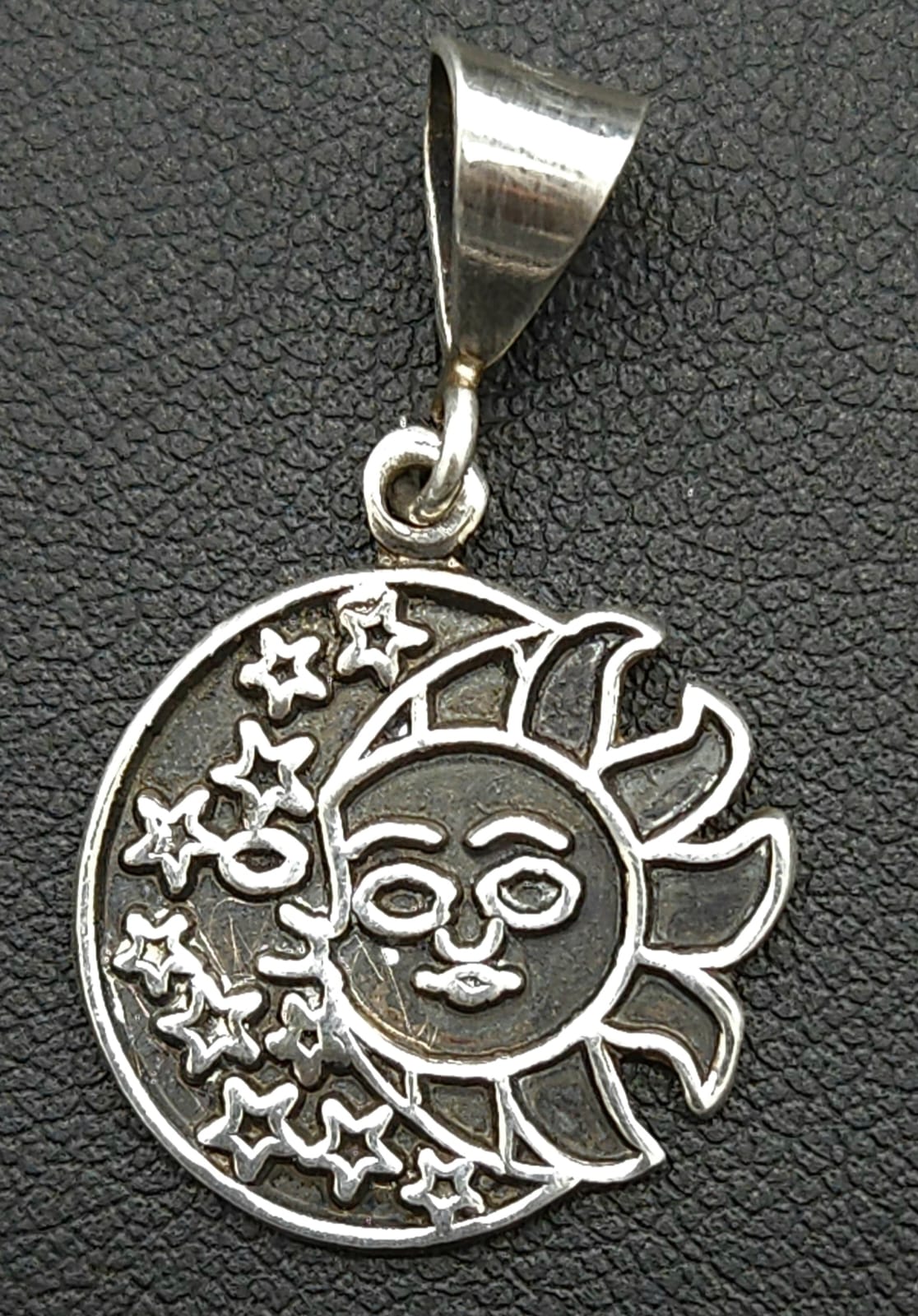 DIJE PLATA LEY 925, ECLIPSE