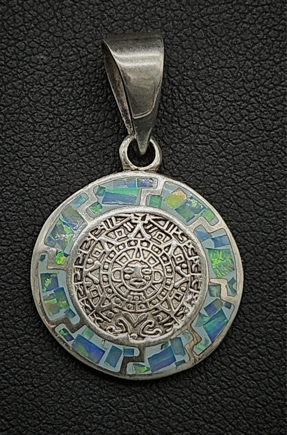 DIJE PLATA LEY 950 CALENDARIO AZTECA