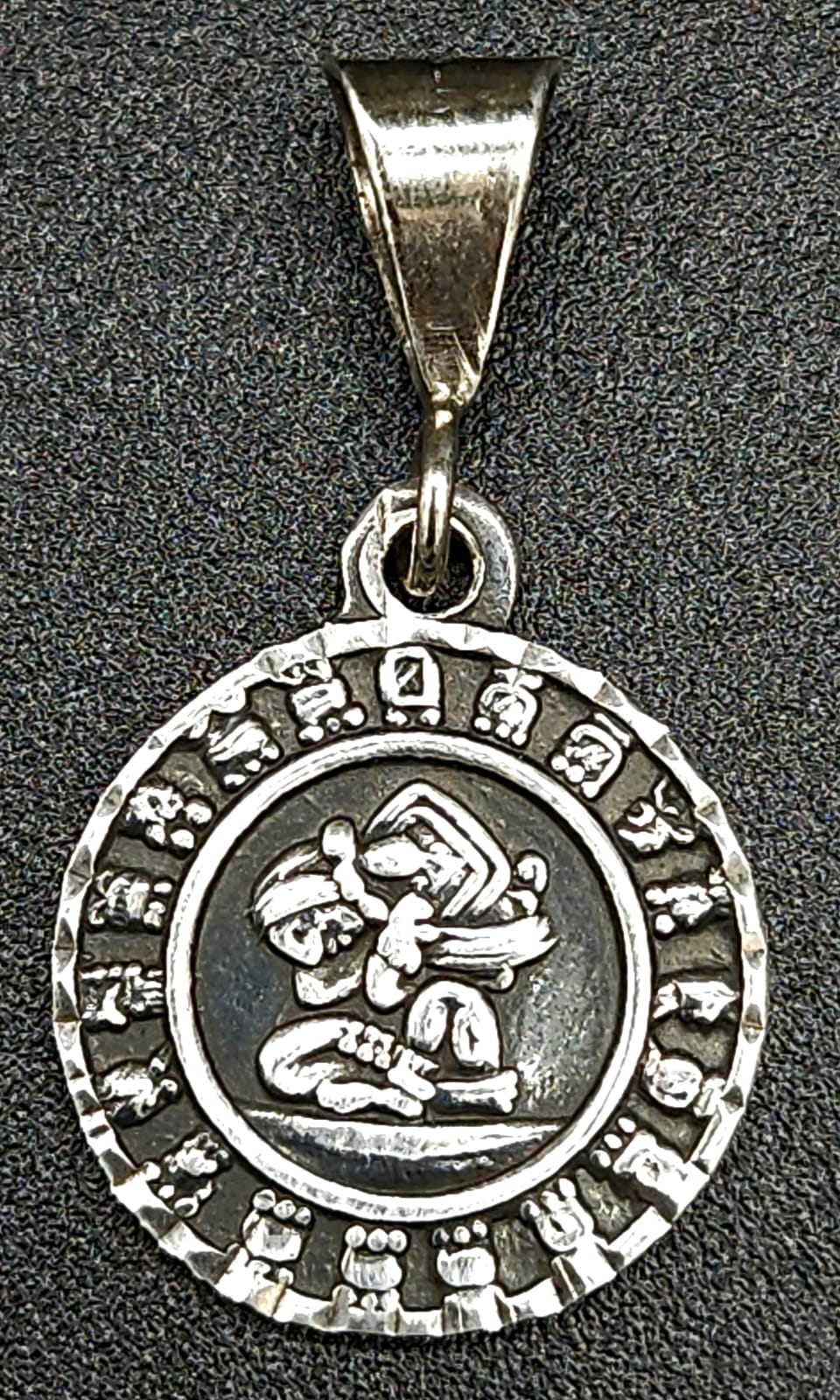 DIJE PLATA LEY 950, CALENDARIO MAYA