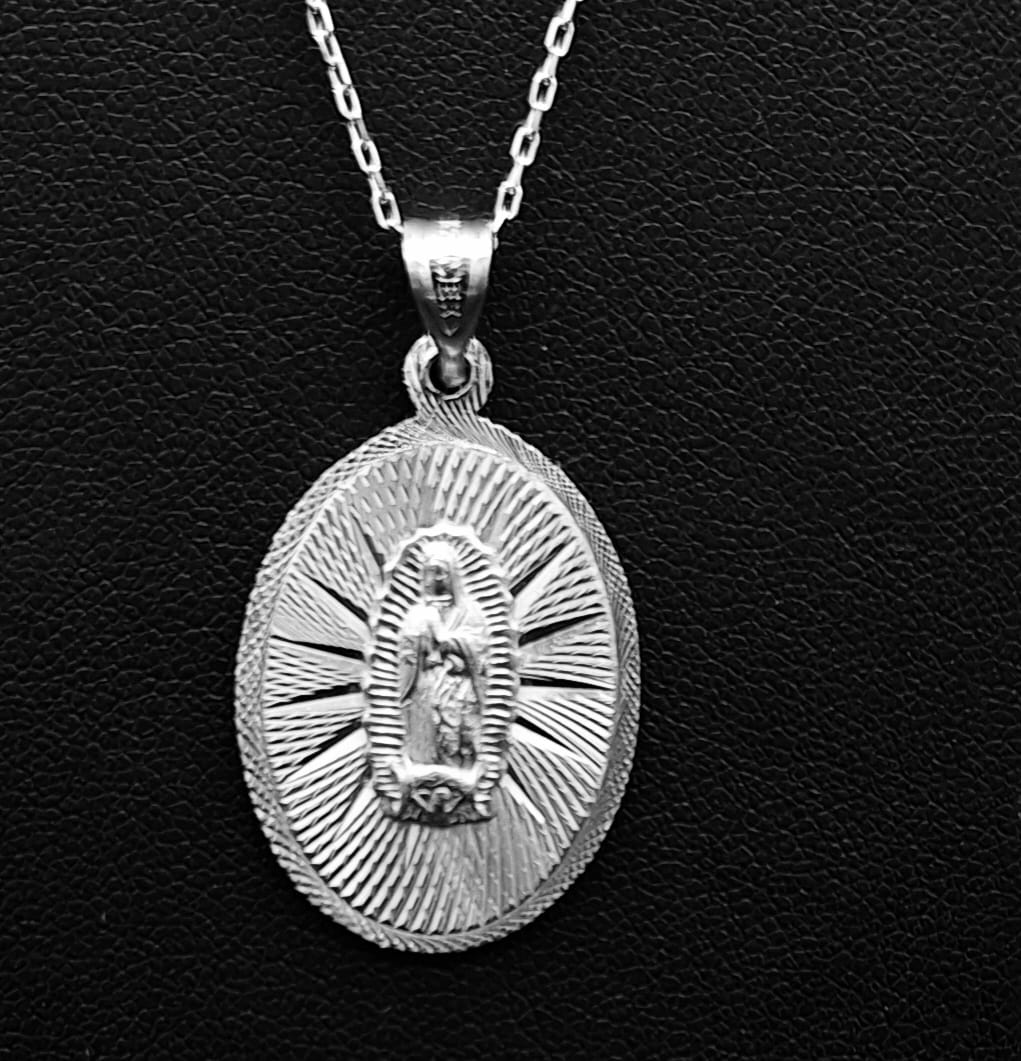 DIJE PLATA LEY 925, VIRGEN DE GUADALUPE