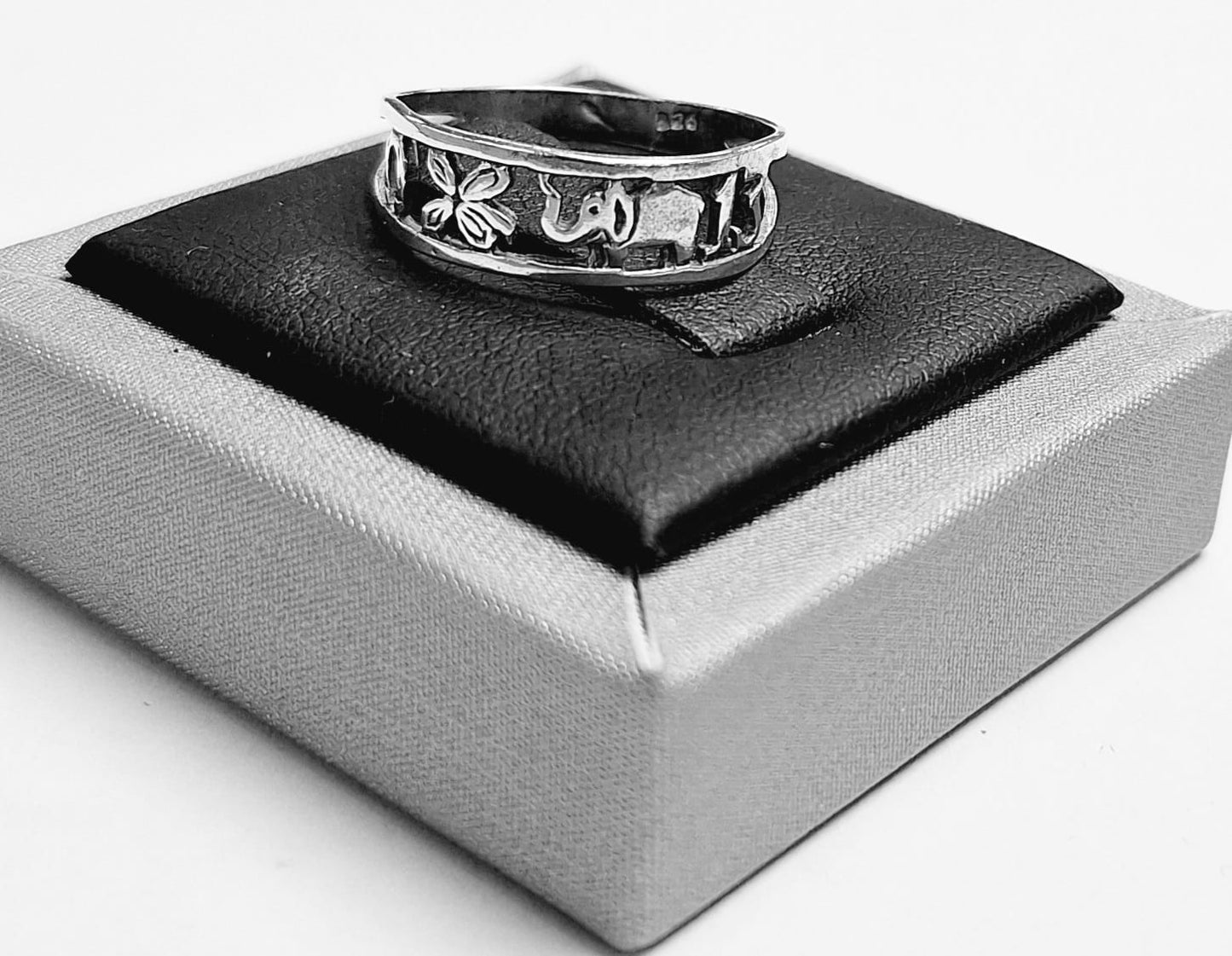ANILLO DE LA SUERTE EN PLATA LEY 925