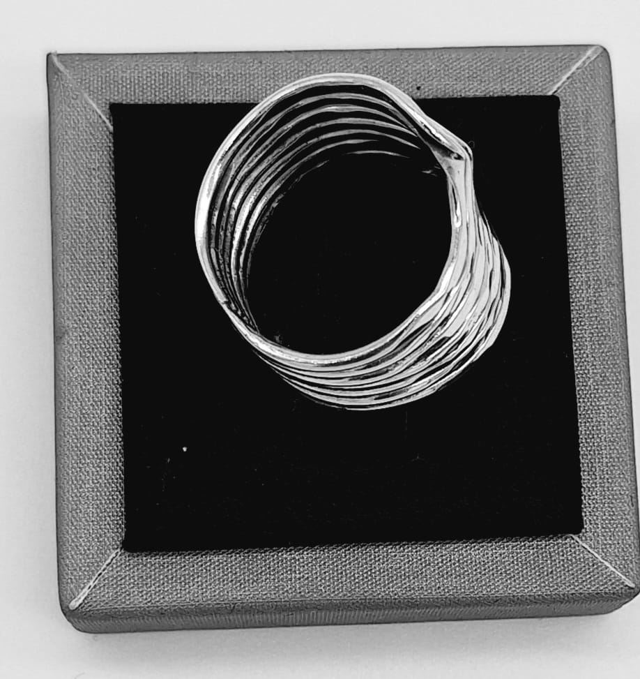ANILLO PLATA LEY 925