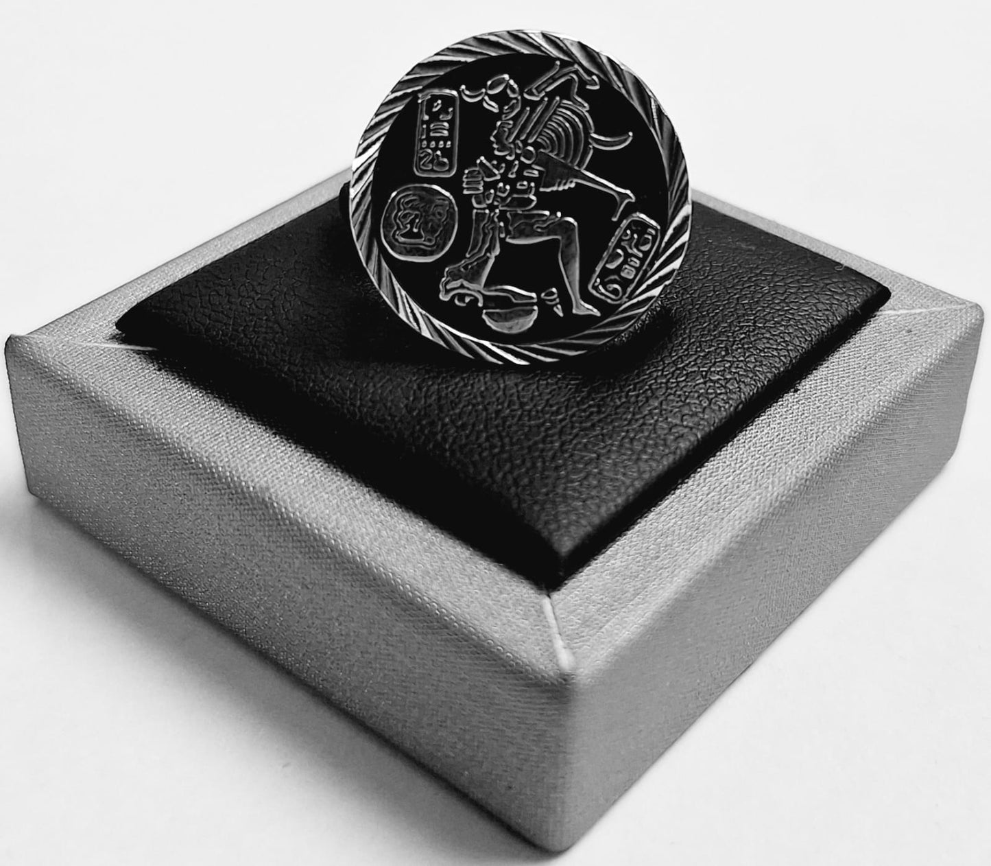 ANILLO JUEGO DE PELOTA EN PLATA LEY 925