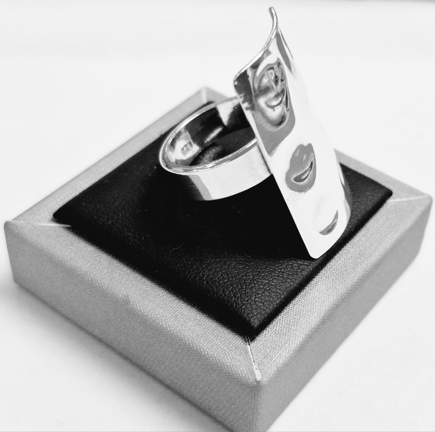 ANILLO PLATA LEY 925
