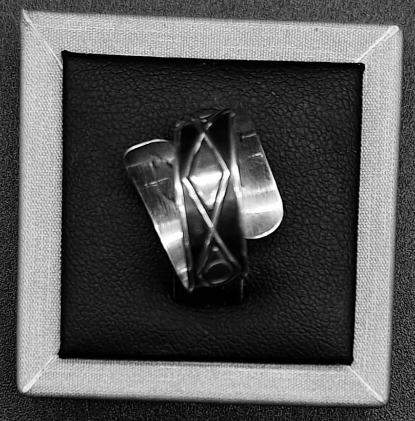 ANILLO PLATA LEY 925