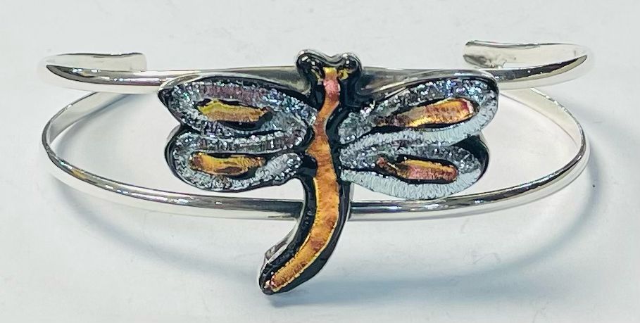 BRAZALETE CON DICROICO EN PLATA 925
