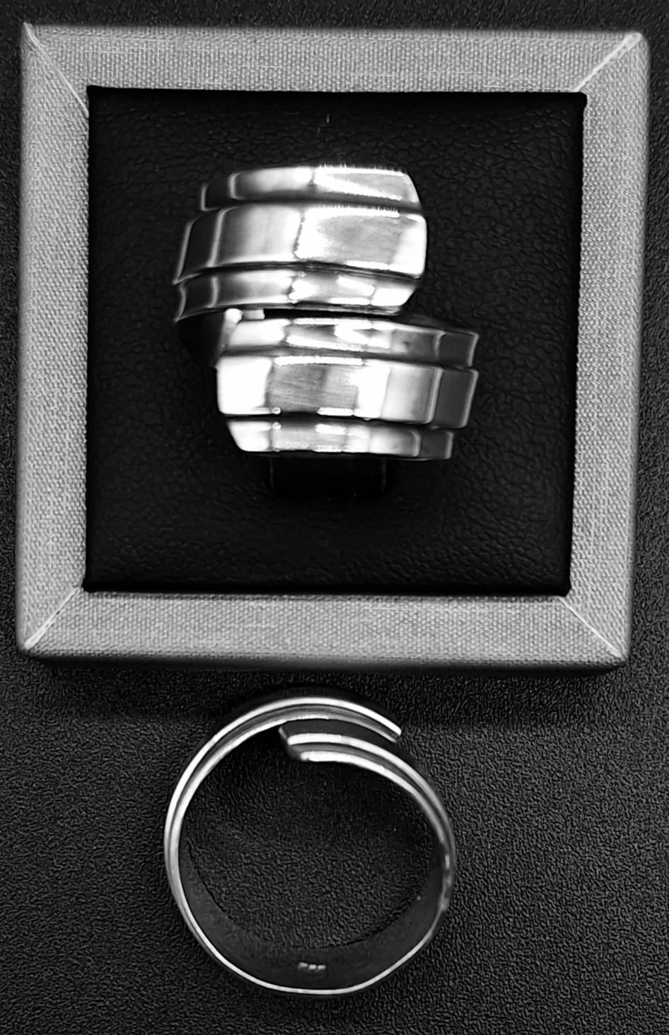ANILLO PLATA LEY 925