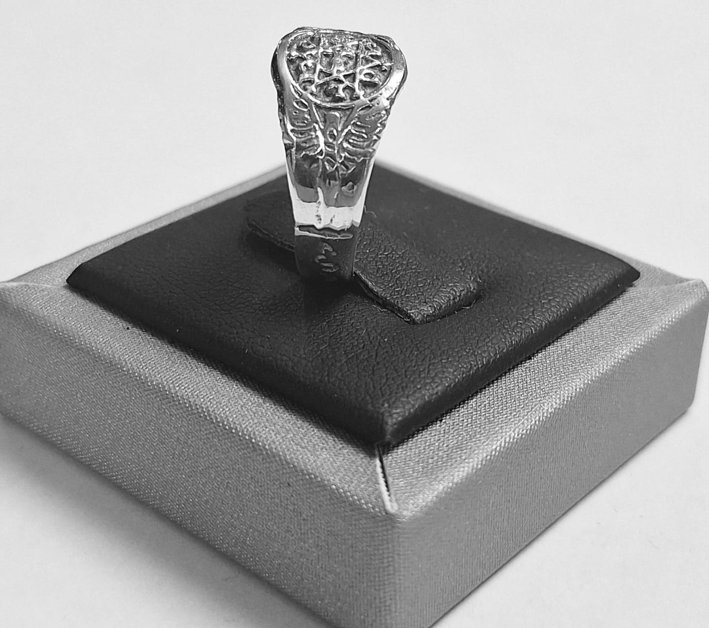 ANILLO DE REY SALOMON EN PLATA