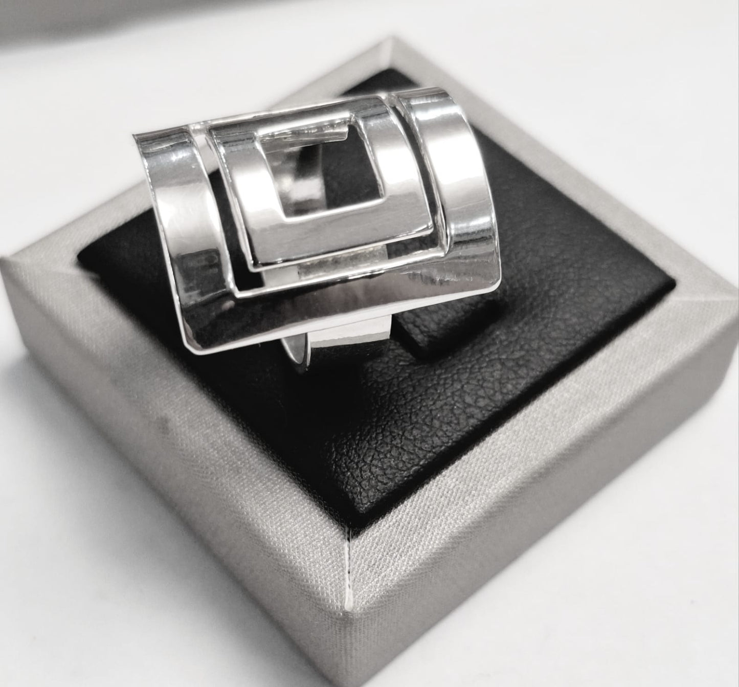 ANILLO PLATA LEY 925