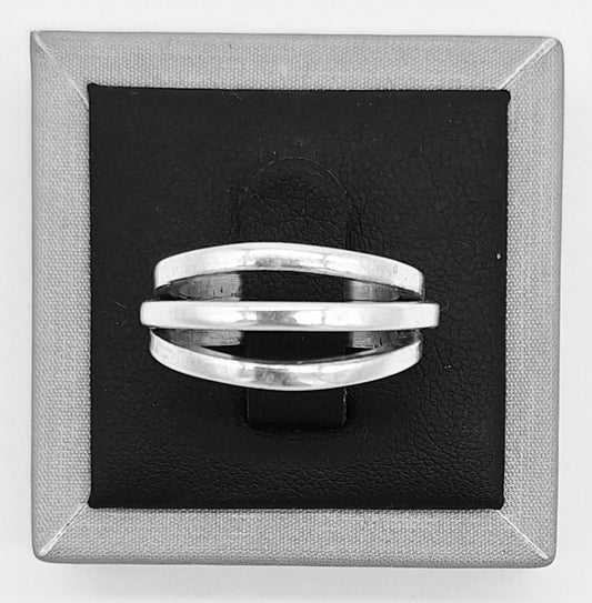 ANILLO PLATA LEY 925