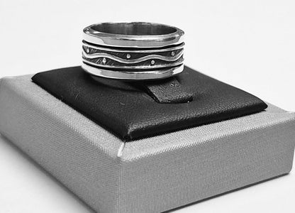 Anillo Anti Ansiedad en Plata Ley 925