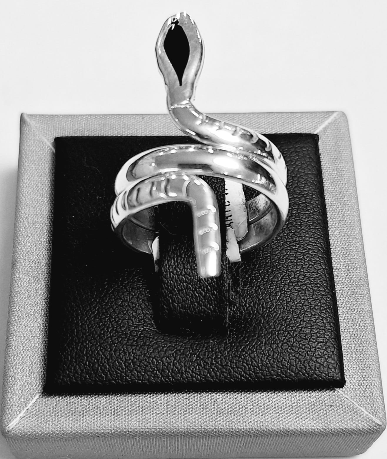 ANILLO SERPIENTE EN PLATA LEY 925