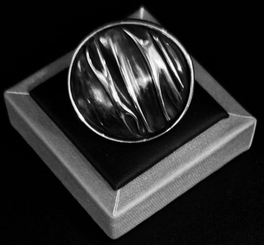 ANILLO PLATA LEY 925 , CORRUGADO
