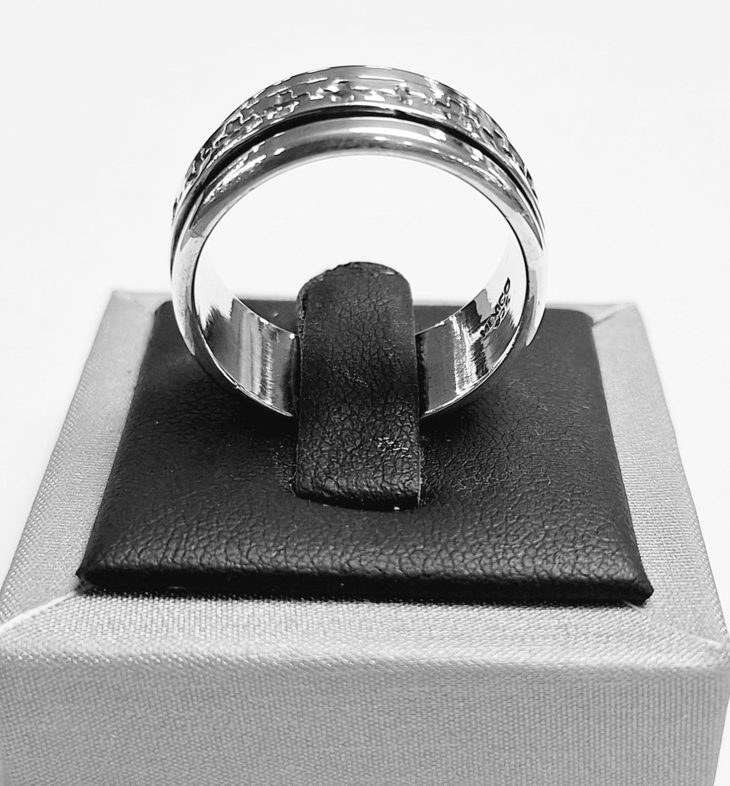ANILLO ANTI ANSIEDAD EN PLATA LEY 925