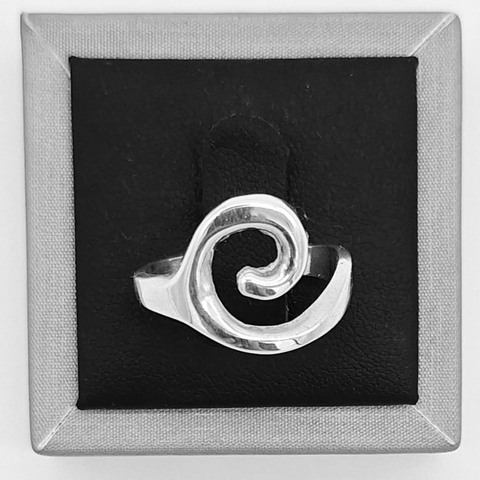 ANILLO PLATA LEY 925