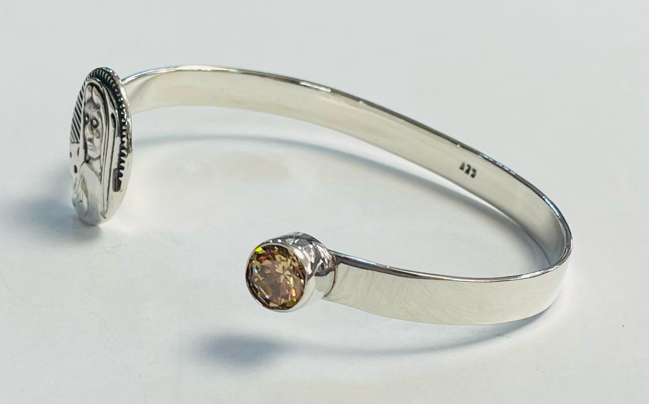 BRAZALETE EN PLATA LEY 925