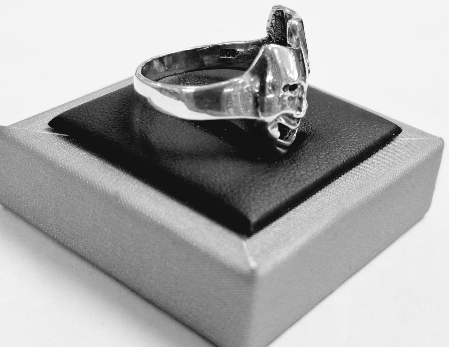 ANILLO MASCARA TEATRALES EN PLATA LEY 925