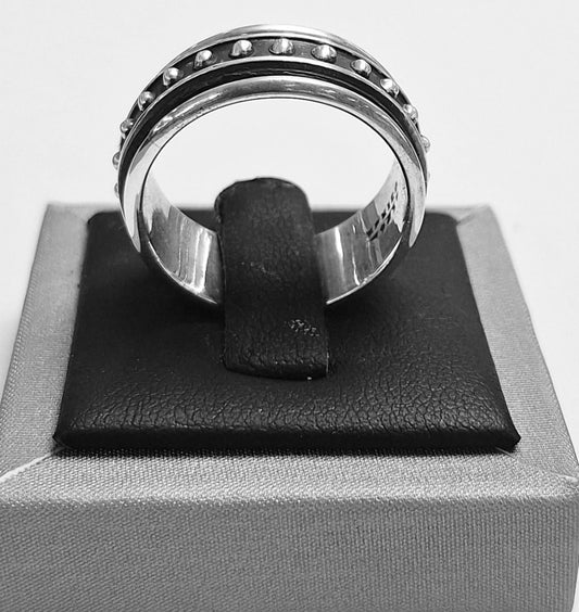 ANILLO ANTI ANSIEDAD EN PLATA LEY 925