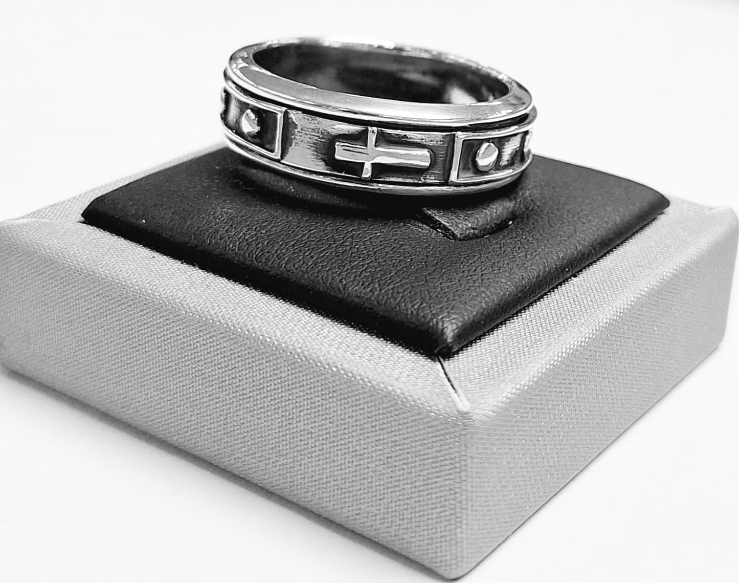 ANILLO ANTI ANSIEDAD  EN PLATA LEY 925
