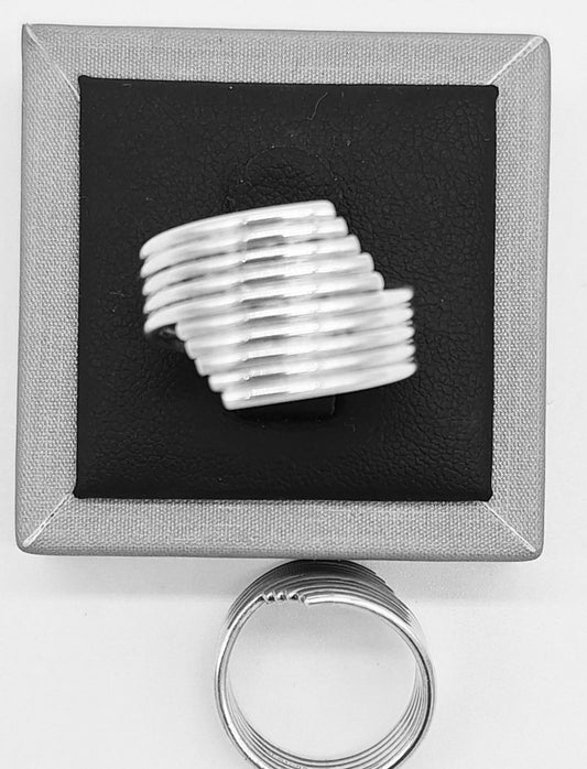 ANILLO PLATA LEY 925