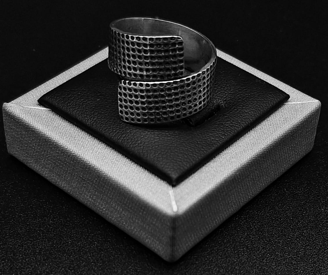 ANILLO PLATA LEY 925