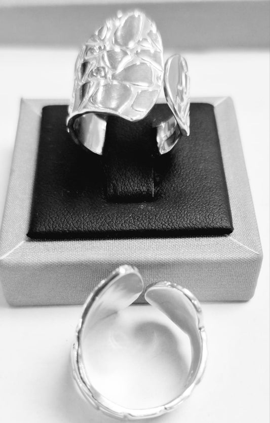 ANILLO PLATA LEY 925