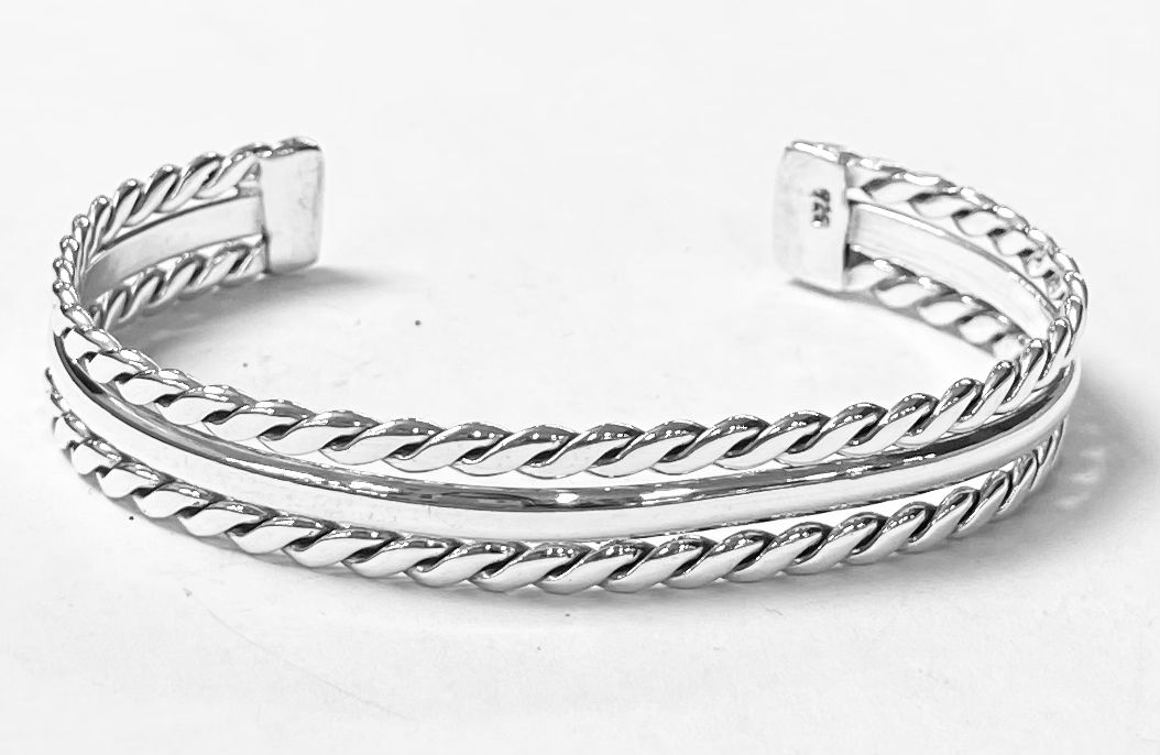 BRAZALETE EN PLATA LEY 925