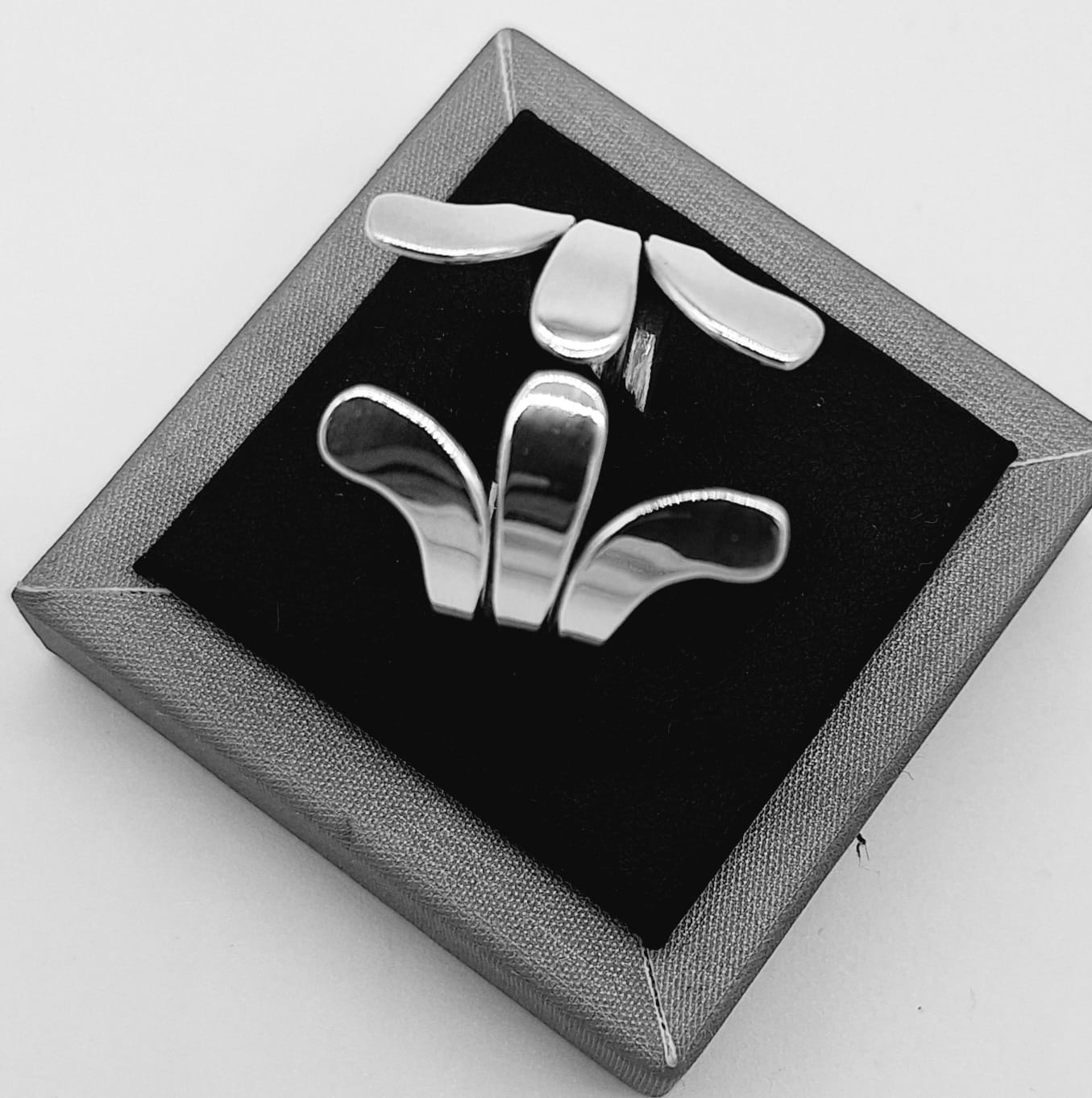 ANILLO PLATA LEY 925