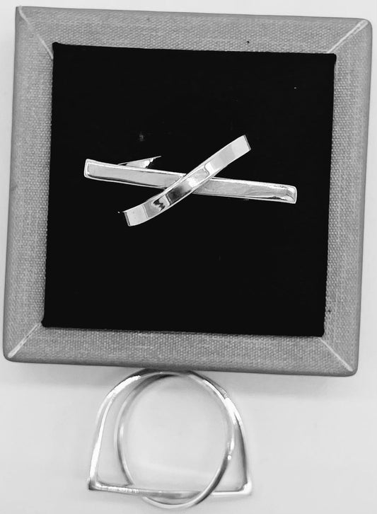 ANILLO PLATA  LEY 925 .