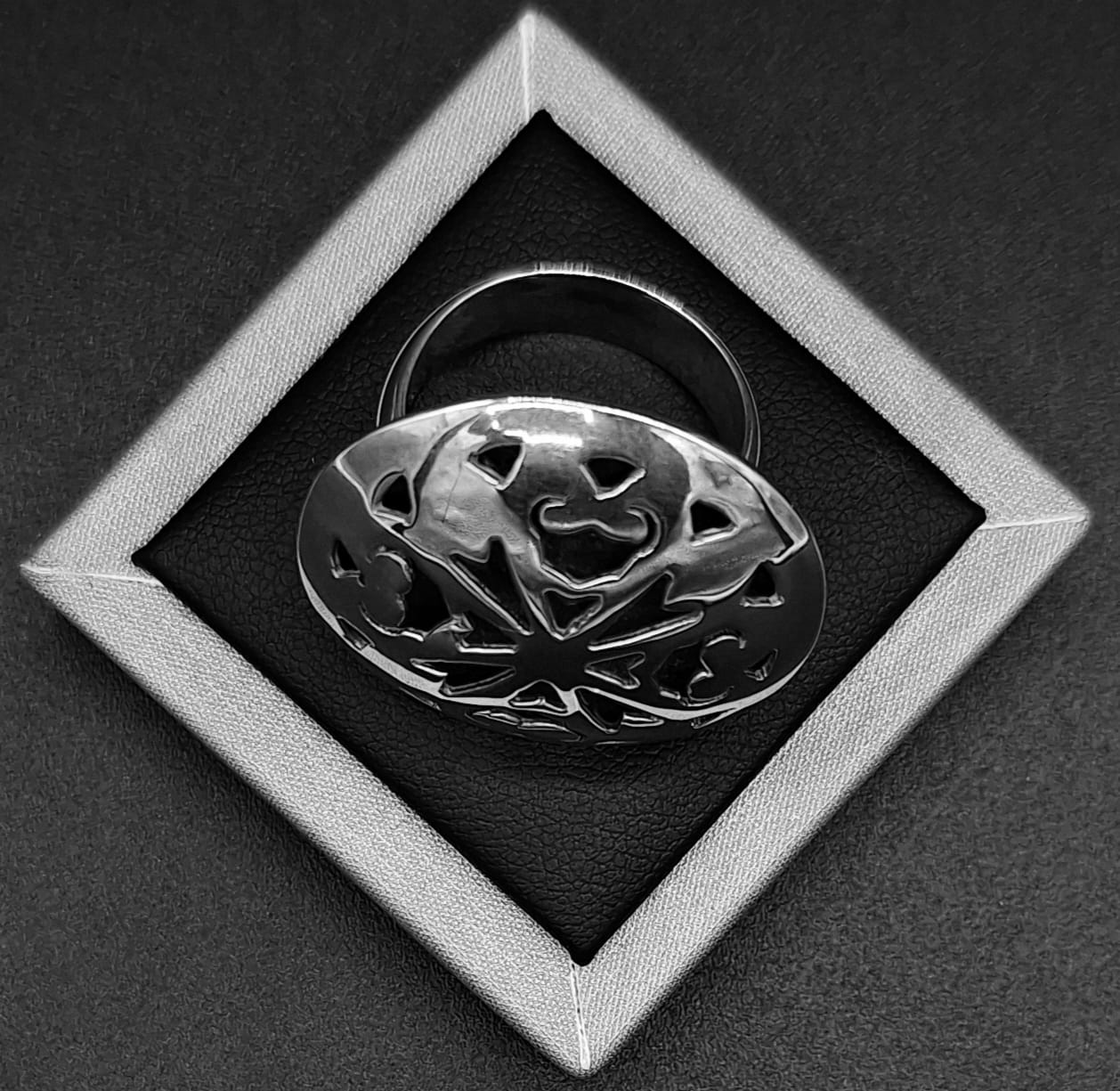 ANILLO PLATA LEY  925., VINTAGE