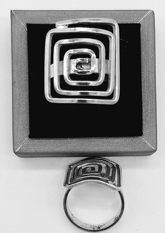 ANILLO PLATA LEY 925