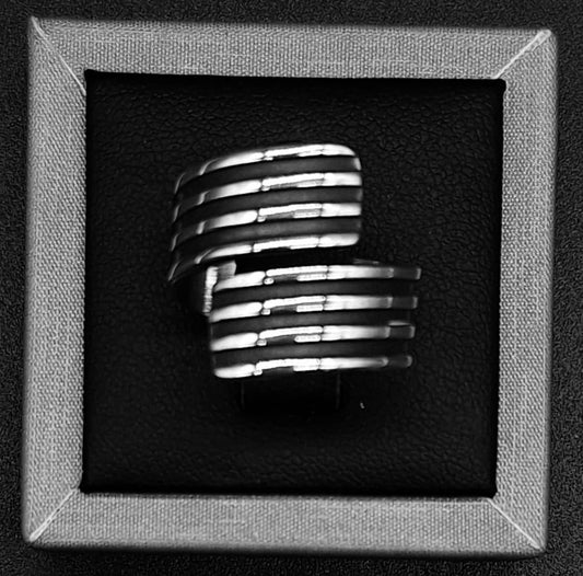 ANILLO PLATA LEY 925
