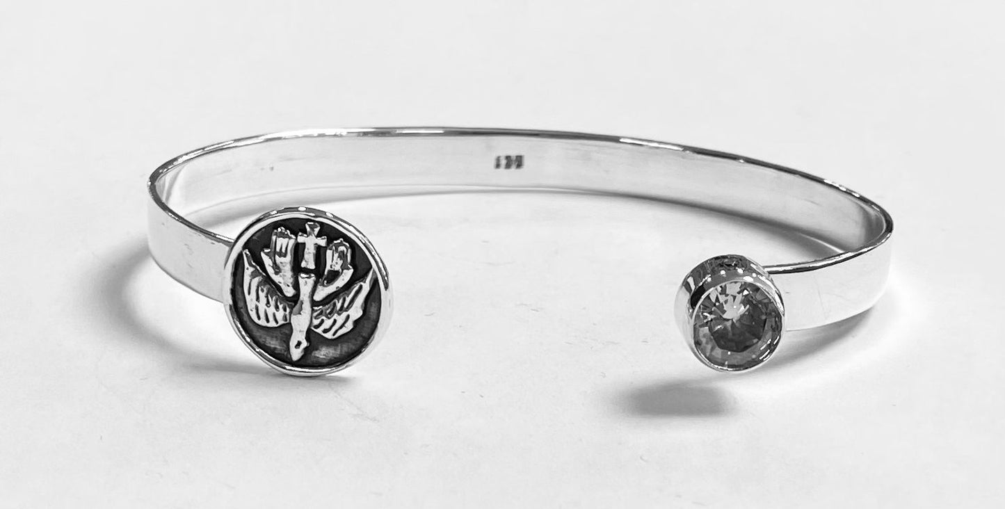 BRAZALETE EN PLATA LEY 925