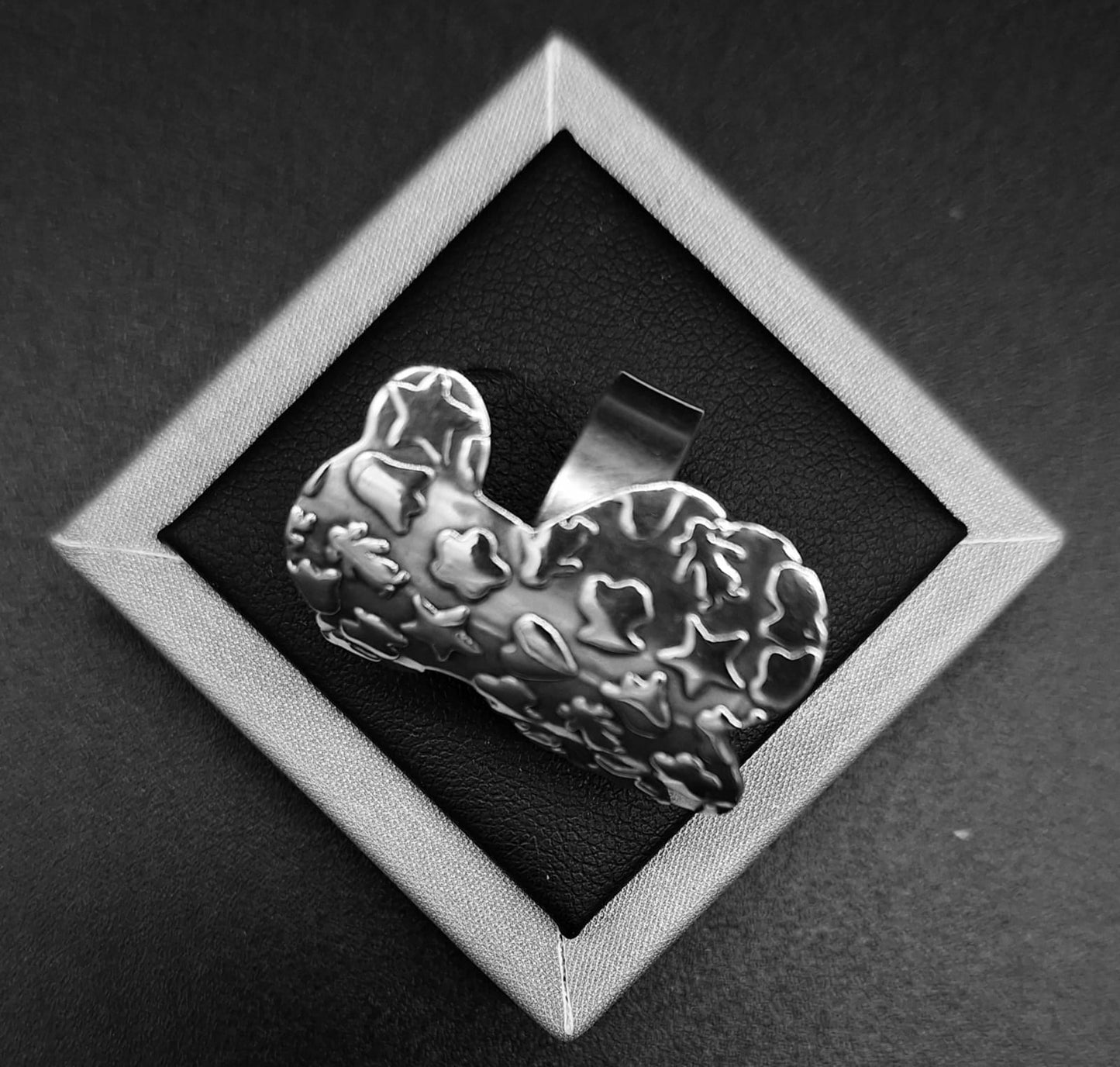 ANILLO PLATA LEY 925 , OSO