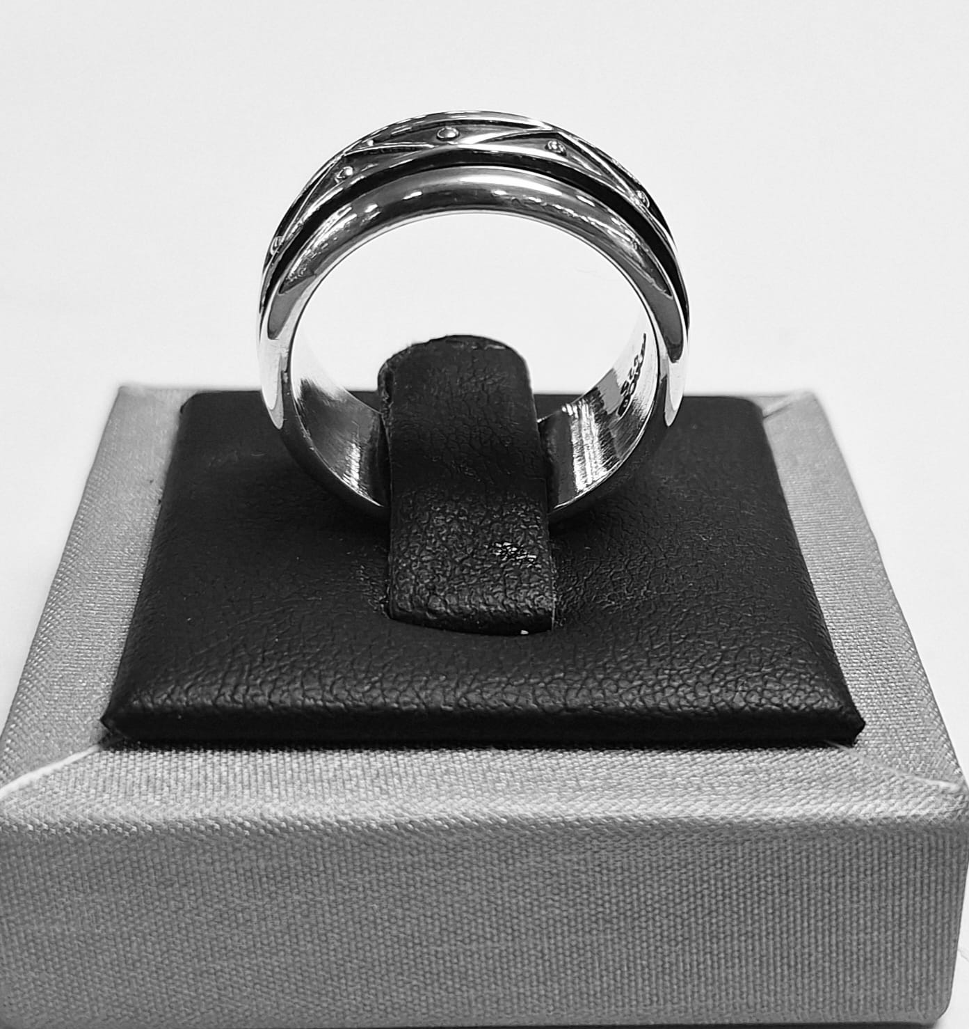 ANILLO ANTI ANSIEDAD EN PLATA 925