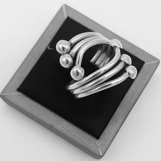 ANILLO PLATA LEY 925