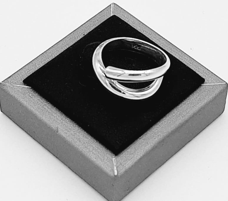 ANILLO PLATA LEY 925