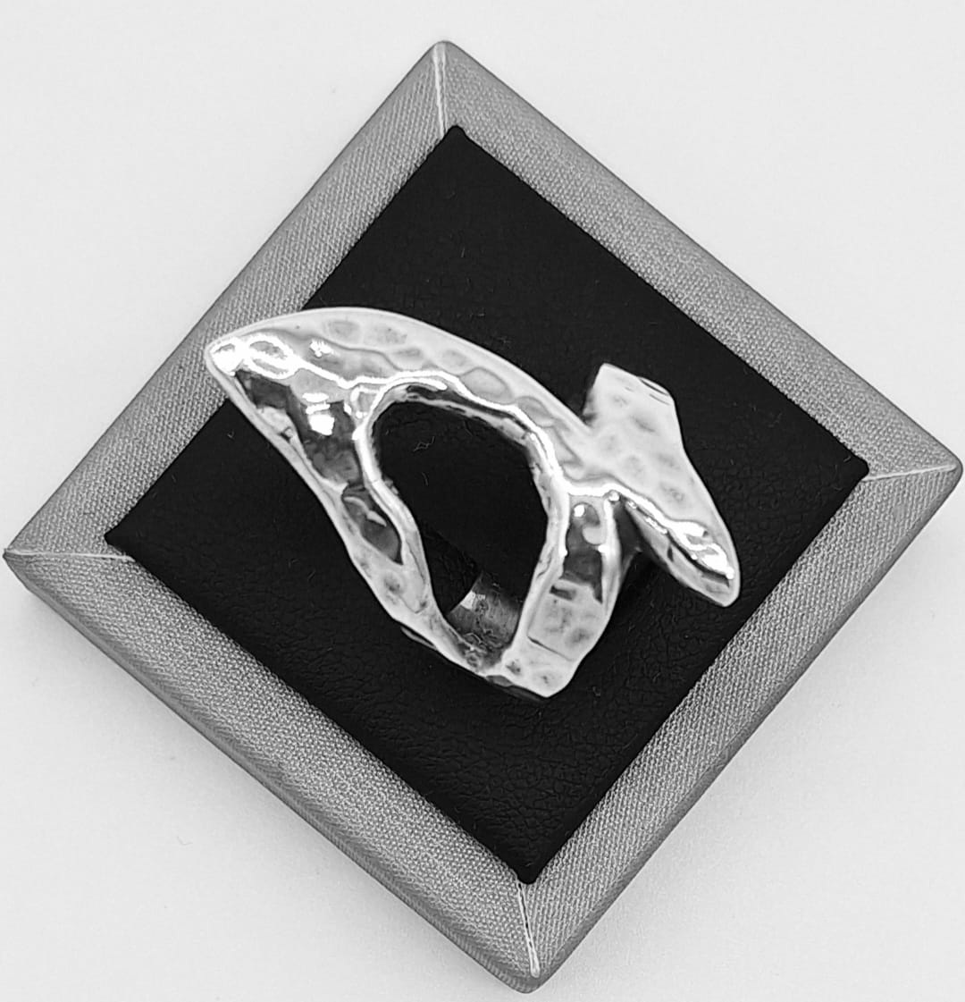 ANILLO PLATA LEY 925
