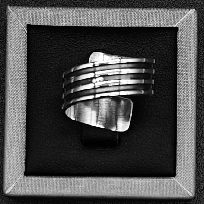 ANILLO PLATA LEY 925